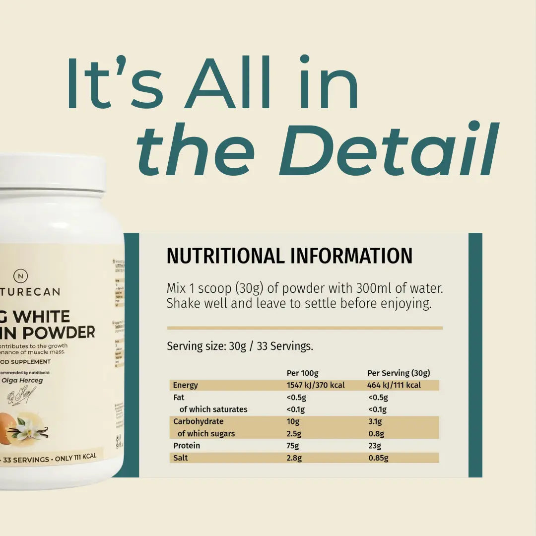 Naturecan fitness hk Egg White Protein Powder