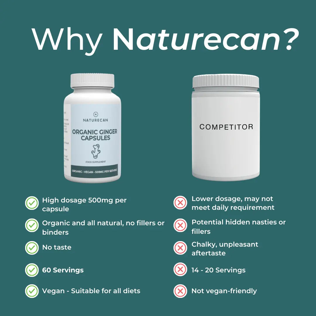 Naturecan fitness hk Organic Ginger Supplement