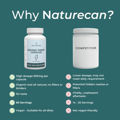 Naturecan fitness hk Organic Ginger Supplement