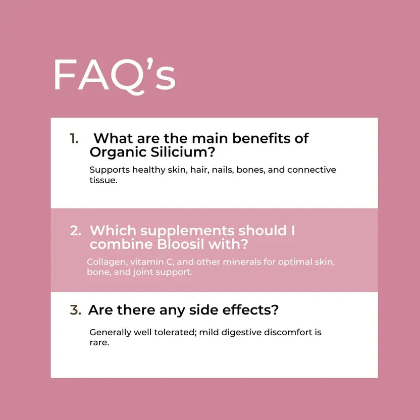 Silica Supplement (Bloosil)
